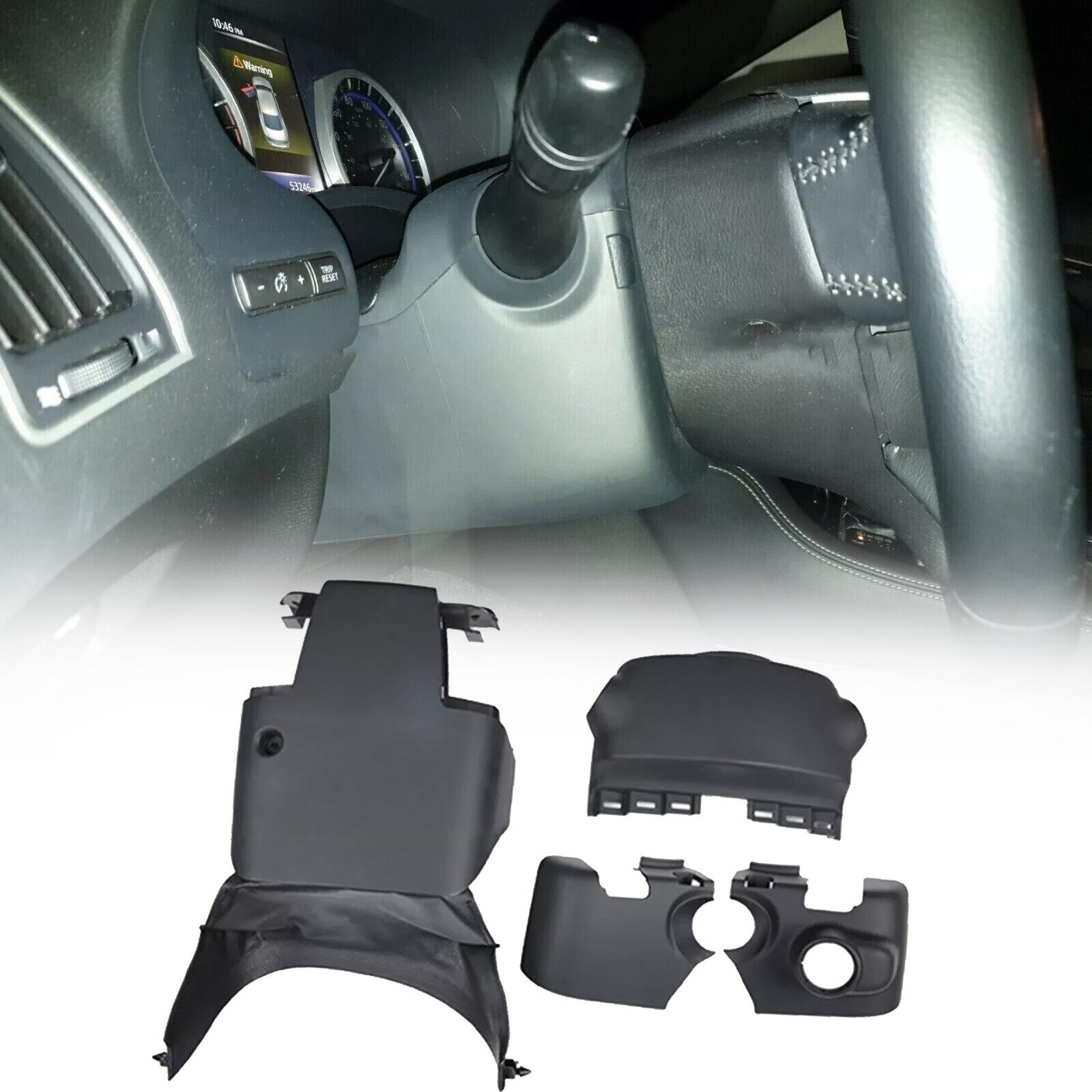 Electric Style Steering Paddle Shifter Cover for Infiniti Q50 2014-2021