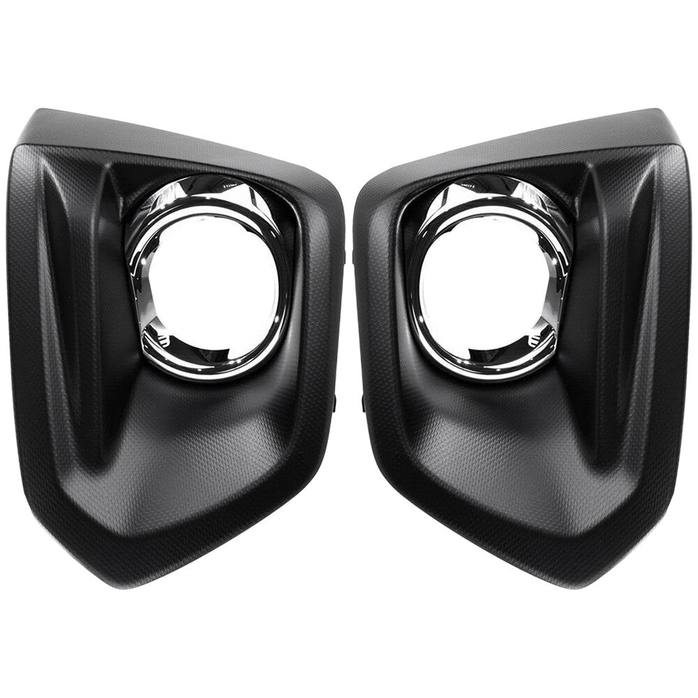 2Pcs Fit for Subaru for Impreza 2012-2014 Fog Light Cover Bezel Chrome Left Right