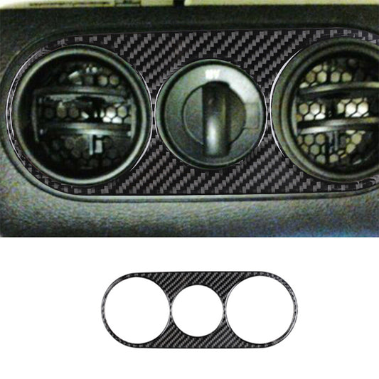 Carbon Fiber Interior Rear Air Vent Cover Trim for Ford F-150 2004-08