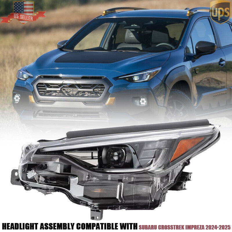 84002FN01A Headlight Assembly for Subaru 2024-2025 Crosstrek Impreza Driver Side