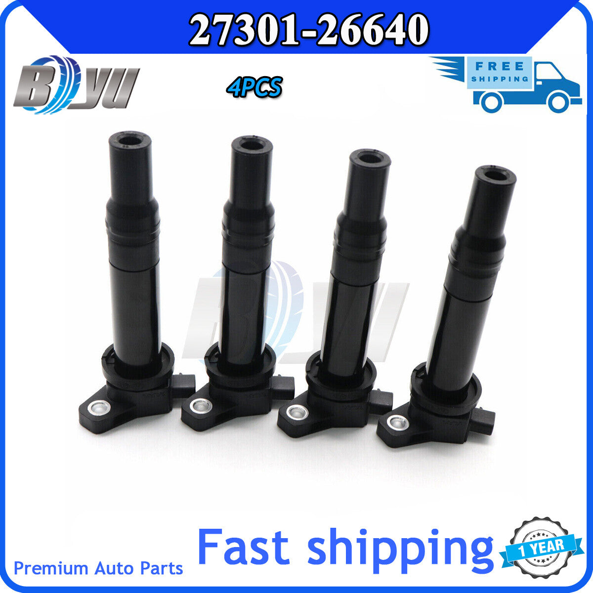 UF499 is suitable for 06-11 for Hyundai for Kia Rio5 1.6 27301-26640 ignition coil package.