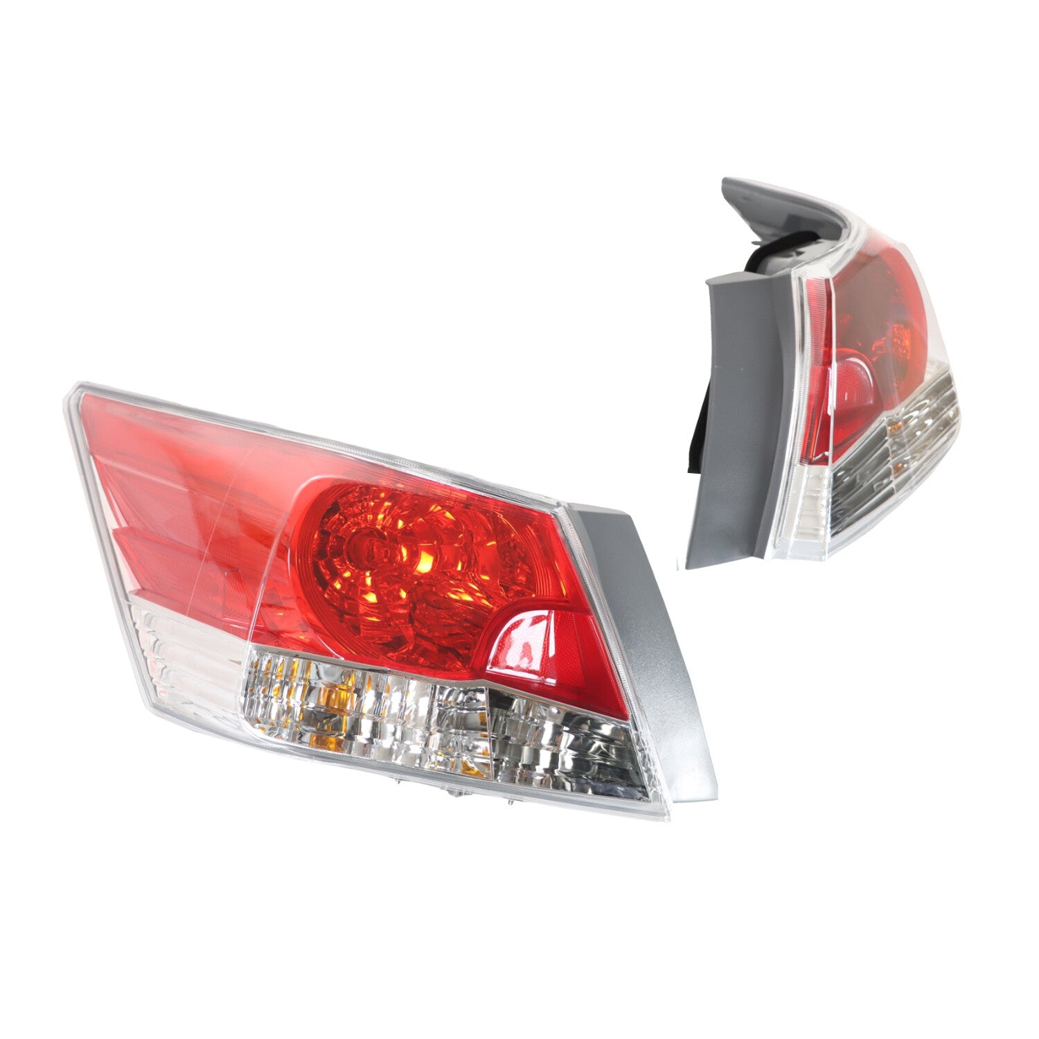 2X Tail Brake Lamps For 2008-2012 for Honda Accord Sedan Driver Passenger Side