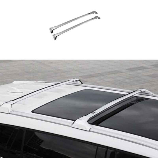 Luggage Carrier Rail 2PCS Top Roof Rack Chrome for Toyota Highlander 2020-2023