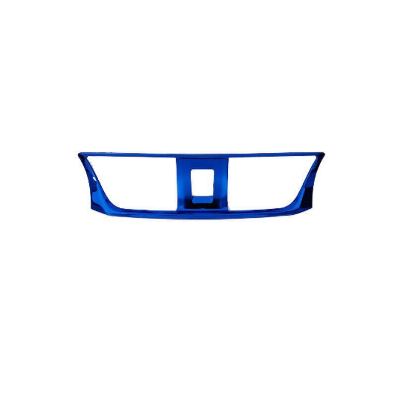 for Nissan Sentra Sylphy 2013-19 Blue Steel Middle Console Air Outlet Vent Trim