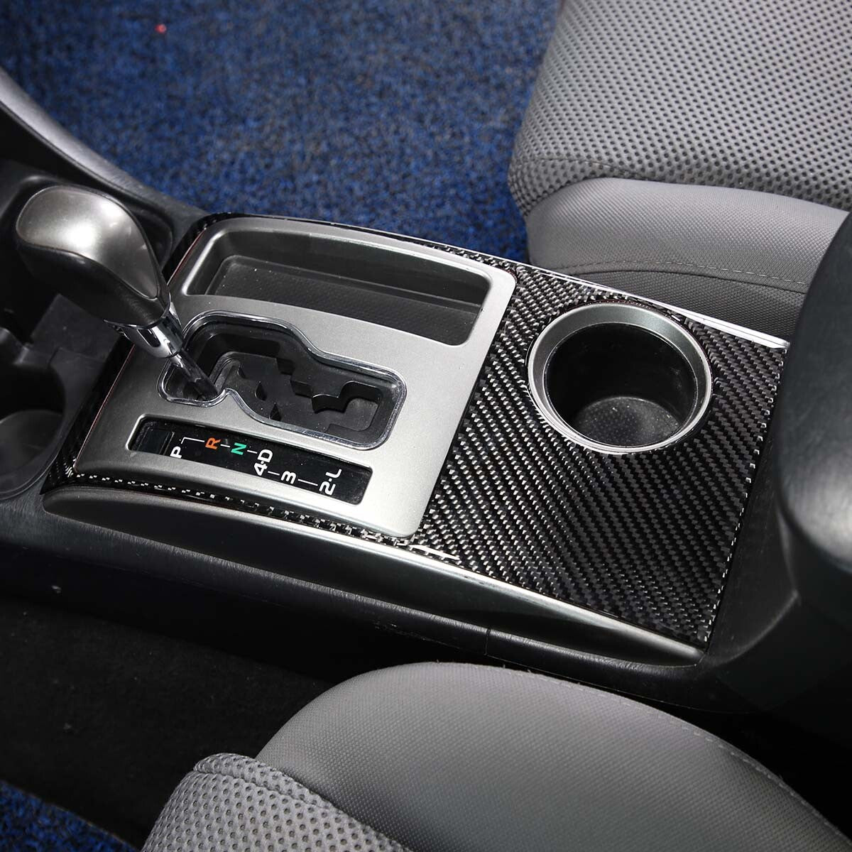 4-piece set of red interior alloy control air conditioning switch trim for BMW 3 Series Sereis E90 (07-12)