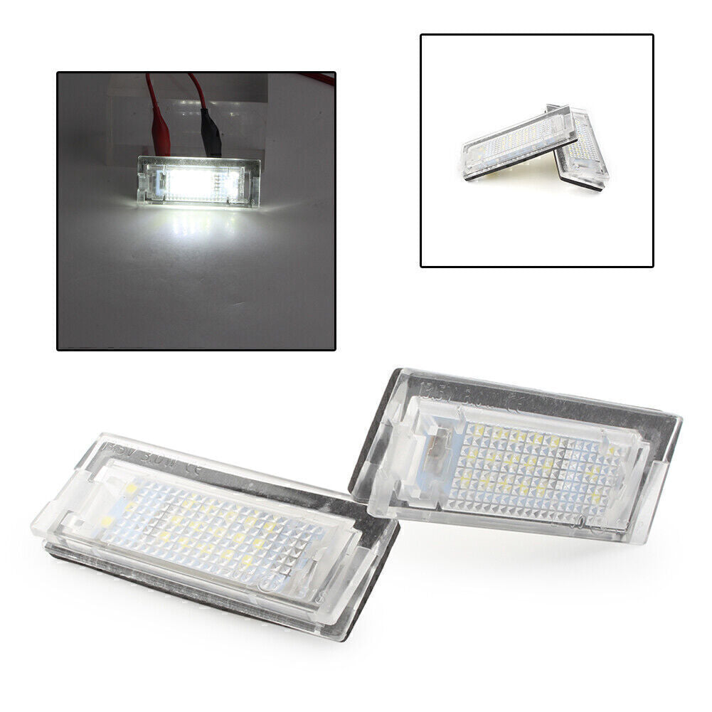 2X LED Error Free Number License Plate Light for BMW E39 5D 5 Door Wagon Touring