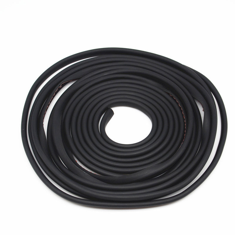 Car Door Edge Guards U Molding Clip Protection Strip Black Anti-rub Cuttable 5M