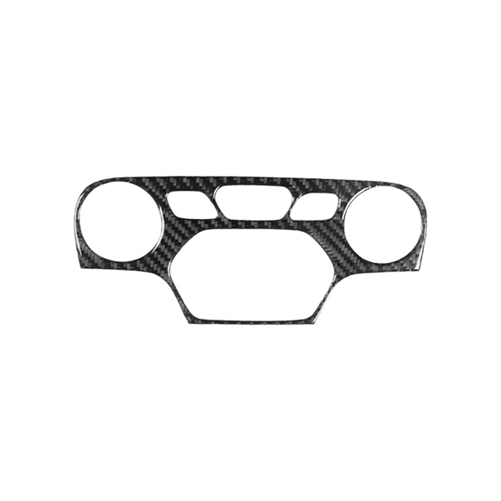 Carbon Fiber Gear Shift Knob Control Panel Cover Trim for Chrysler 200 2015-2017