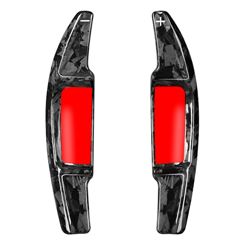 Forged Carbon Fiber Steering Wheel Paddle Shifter Extension for Mercedes-Benz E
