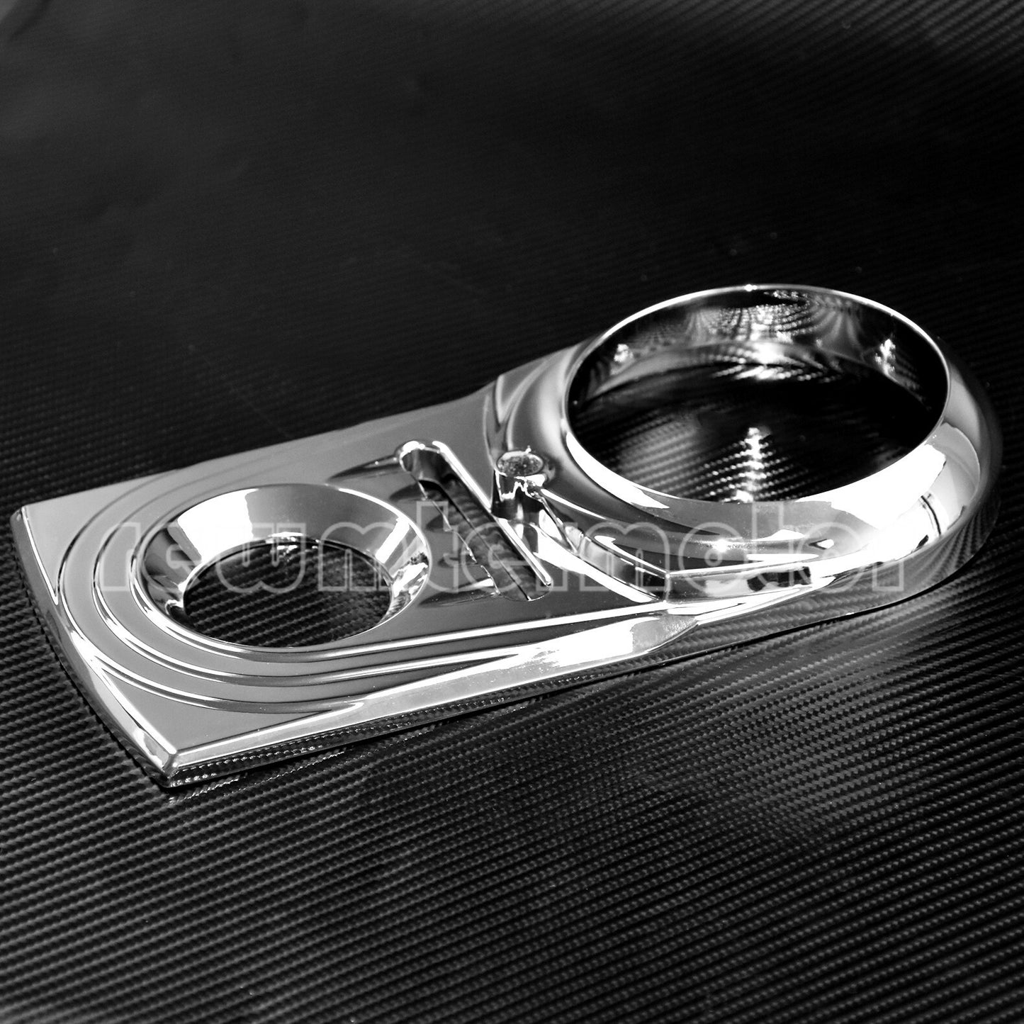 Chrome Dash Panel Insert Cover Fit for Harley Softail Dyna FXDWG FXSTC 1993-2015