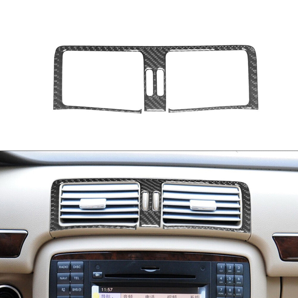 Carbon Fiber Central Air Outlet Trim Panel for Mercedes R-Class 2009-2012