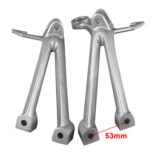 for Suzuki GSXR 600/750 K8 2008-2010 Rear Passenger Foot Pegs Footrest Bracket