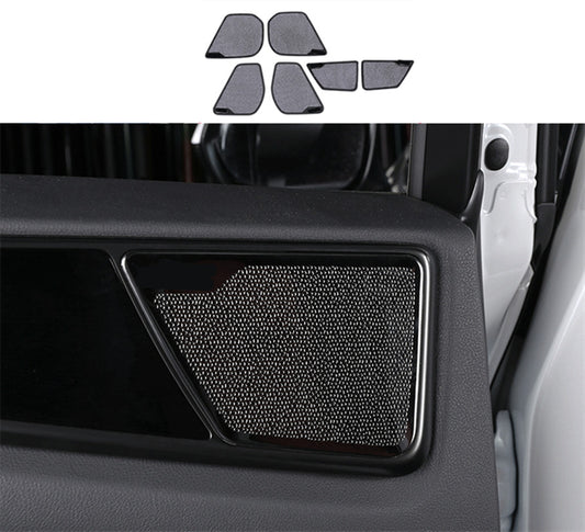 for Lexus NX250 350 350h 2022-2023 Black Titanium Inner Door Horn Cover Trim 6P