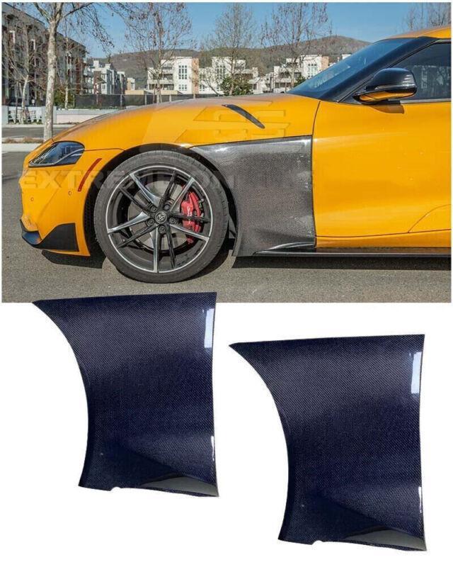 Carbon fiber front fender replacement parts for 2019+ for Toyota GR Supra A90 A91