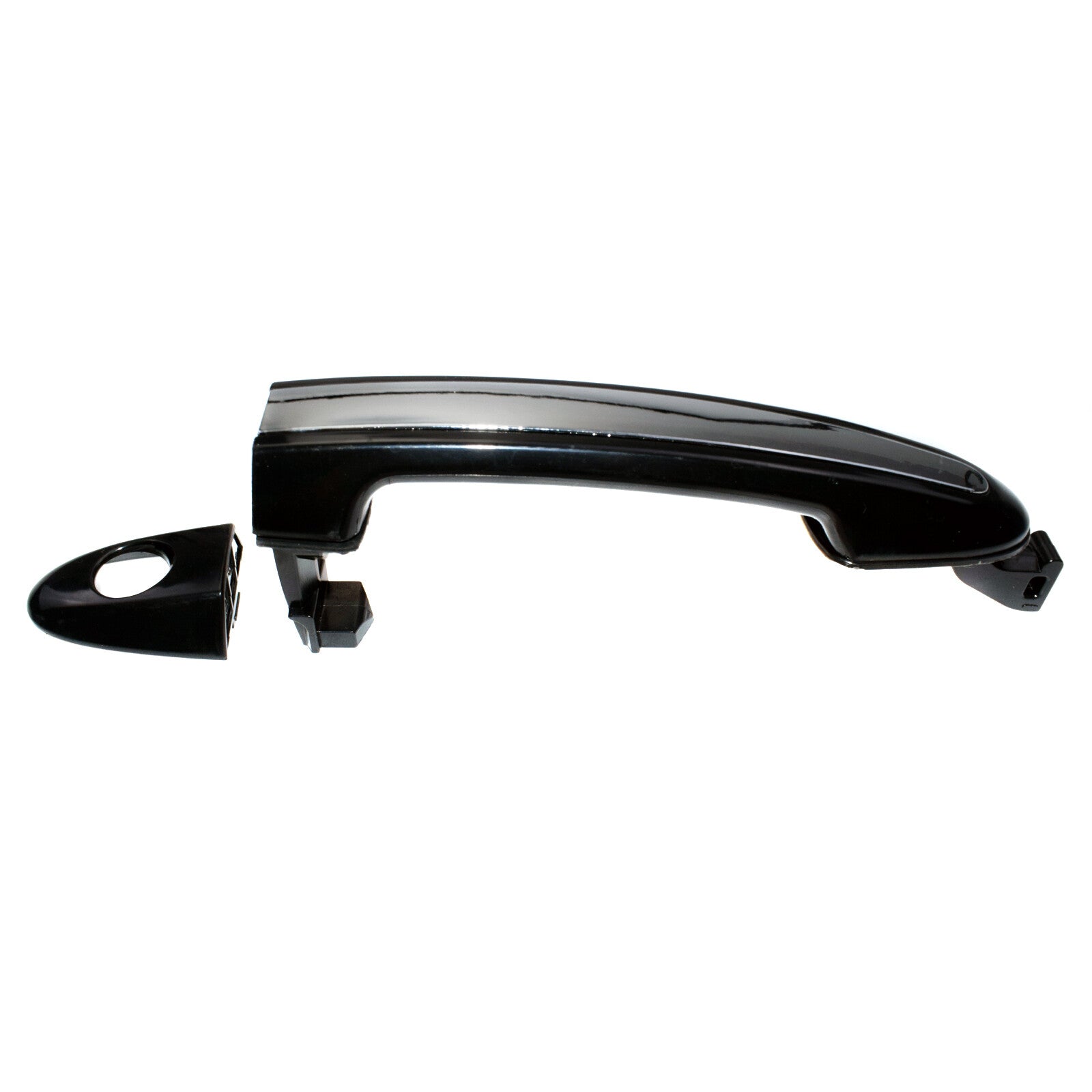 Exterior Front Left Driver Side Chrome Door Handle for Hyundai Santa Fe 2007-12