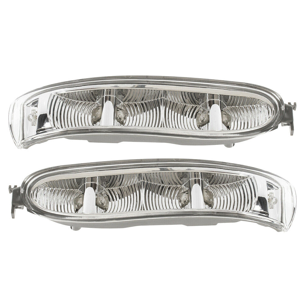 LH RH Side Front Mirror LED Turn Lights for 03-09 for Mercedes-Benz W209 CLK Class