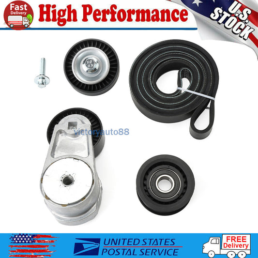 Suitable for Chrysler , for Dodge , and for Jeep Drive Idler pulley snake belt tensioner kit