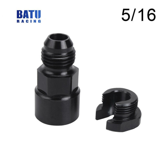 Fuel Line EFI Adapter Fitting -6 AN Male to 5/16 Quick Disconnect Screw On