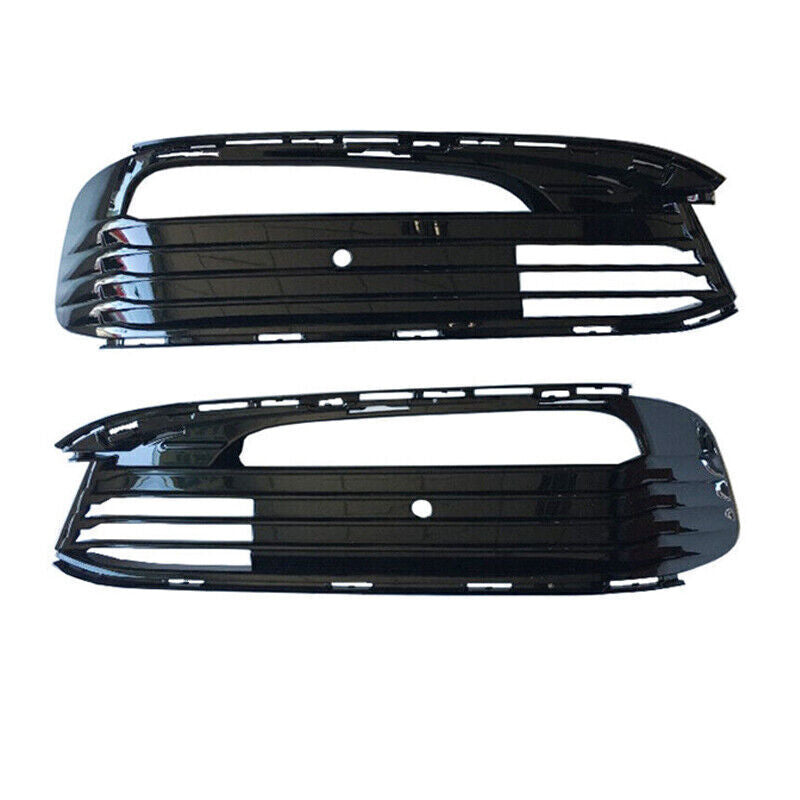 for BMW 740i 750i 2016-2017 Left+Right Front Bumper Fog Lights Mesh Grill Cover