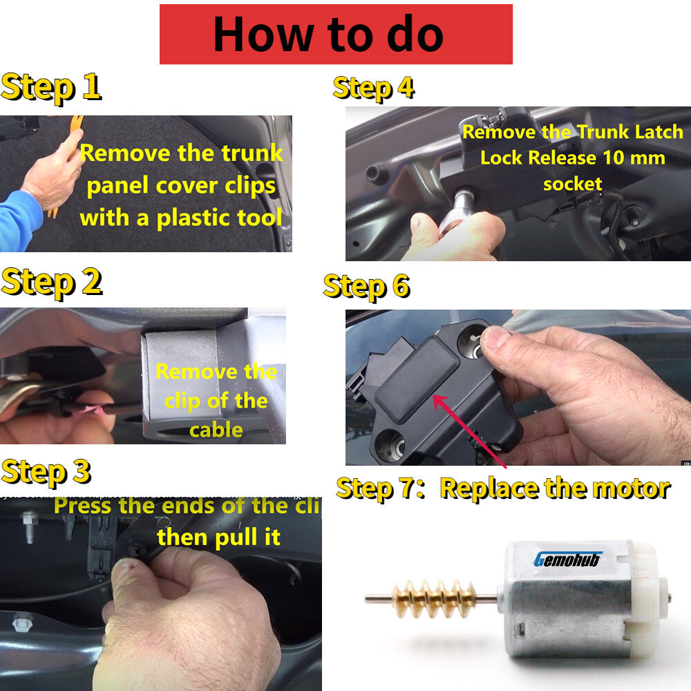 Power Trunk Lock Latch motor For 16-18 for Mercedes GLE350 GLE400 GLE550E GLE63 AMG