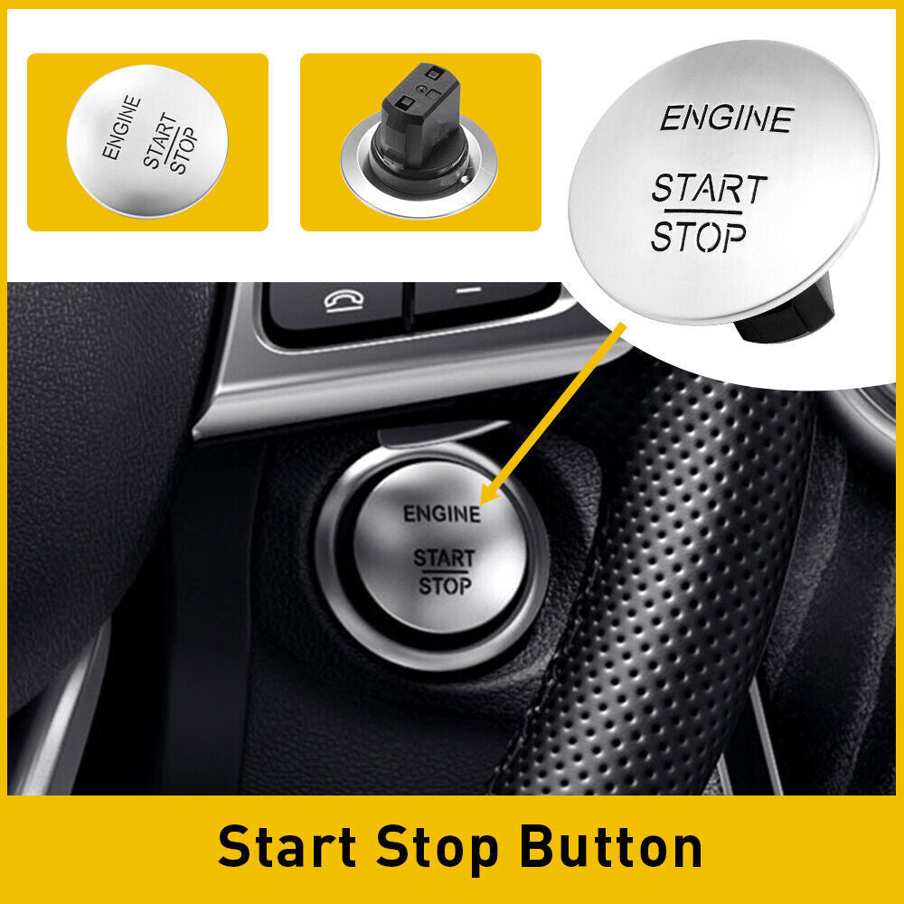 for Mercedes Benz C300 Keyless Push Start Stop Button Go Engine Ignition Switch