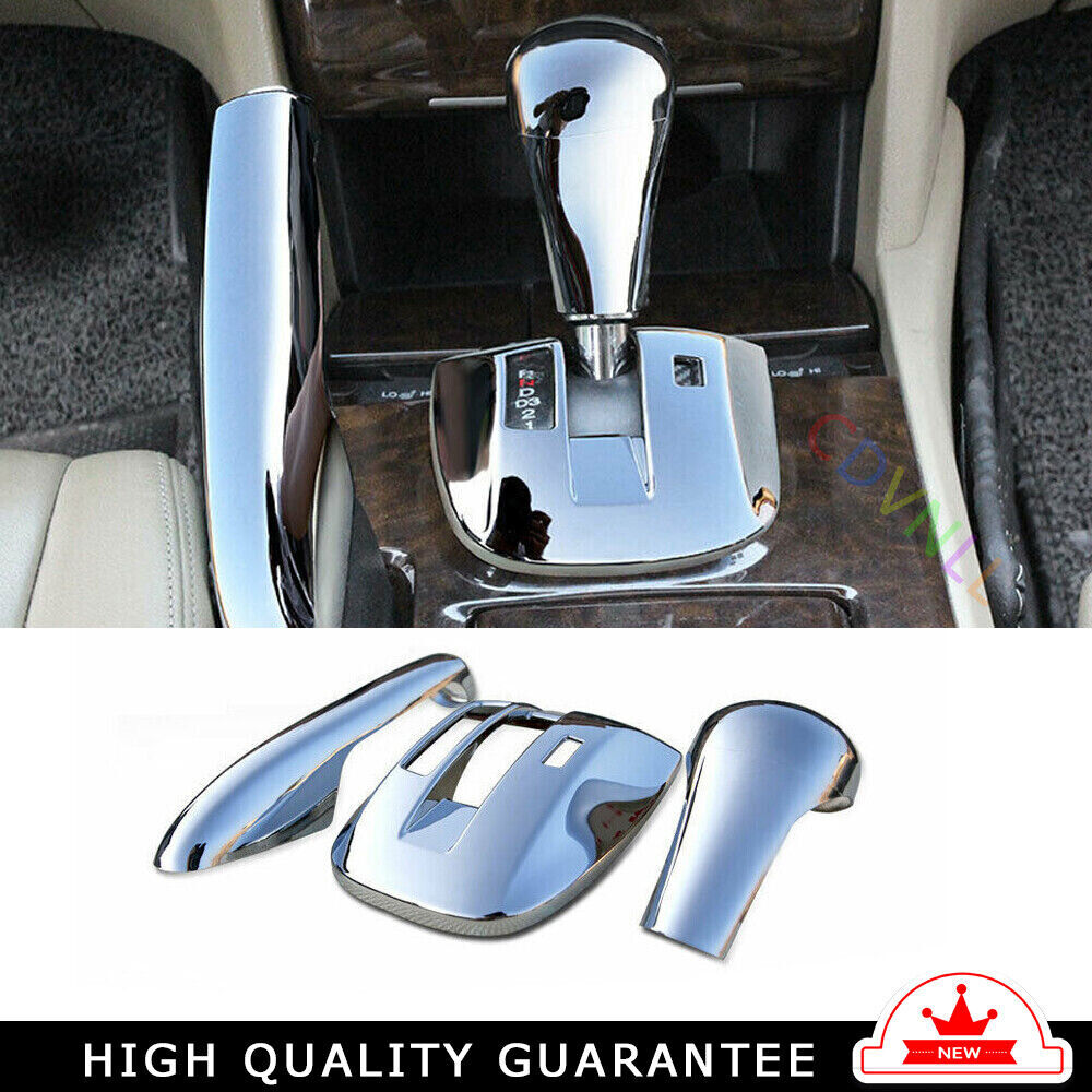 Middle Console Gear Shift Panel Trim for Honda Accord Crosstour 2008-13 Chrome