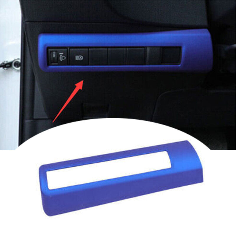 for Toyota for Corolla 2019-2022 Matt Blue Headlight Switch Control Frame Trim auto