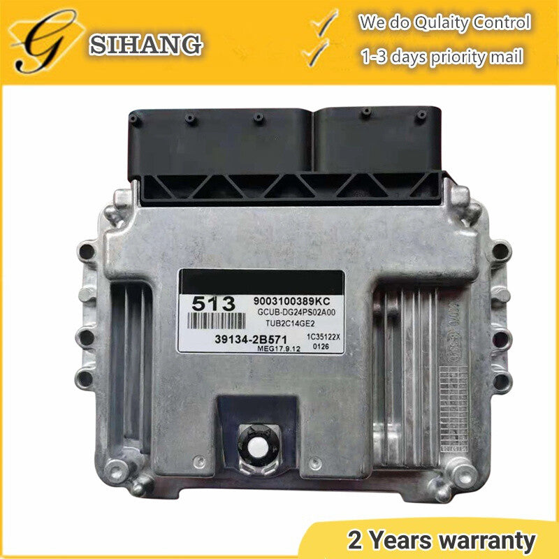 Car Engine Computer Board ECU Fit for KIA for Hyundai 513 39134-2B571 MEG17.9.12