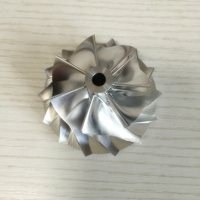 TD05H 18G 50.39/68.01 mm 7+7 blade performance turbine blank compressor wheel