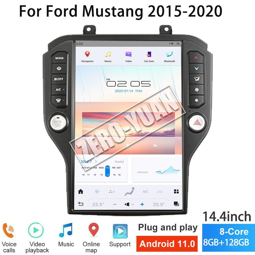 14.4for Ford for Mustang 2015-2020 8+128G ?Car GPS Radio Navigatio Stereo Android11
