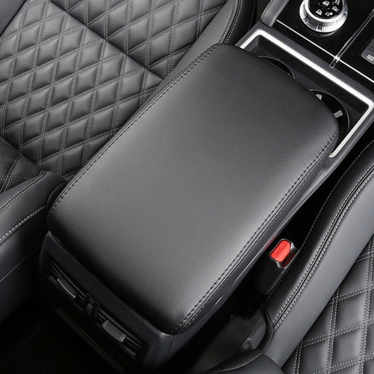 for Mitsubishi Outlander 2022 2023 Center Console Armrest Box Pad Cover Leather