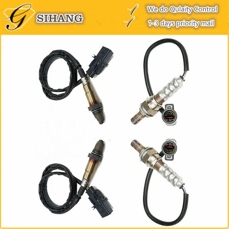 4PCS Oxygen O2 Sensor Up+Downstream For 2009 for Ford Flex 3.5L 2010 for Ford Edge 3.5L