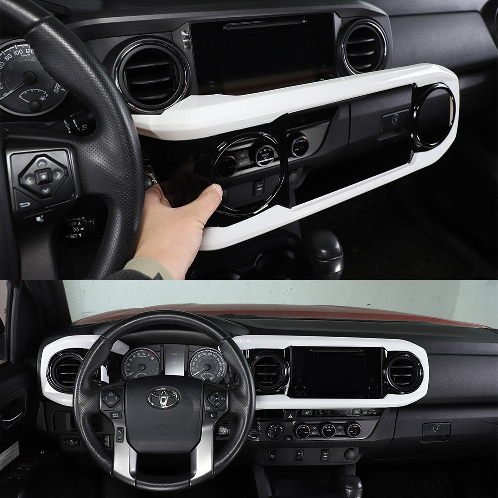 Carbon fiber rear air conditioning vent cover for Alfa Romeo for Stelvio 2017 - 20 ABS car