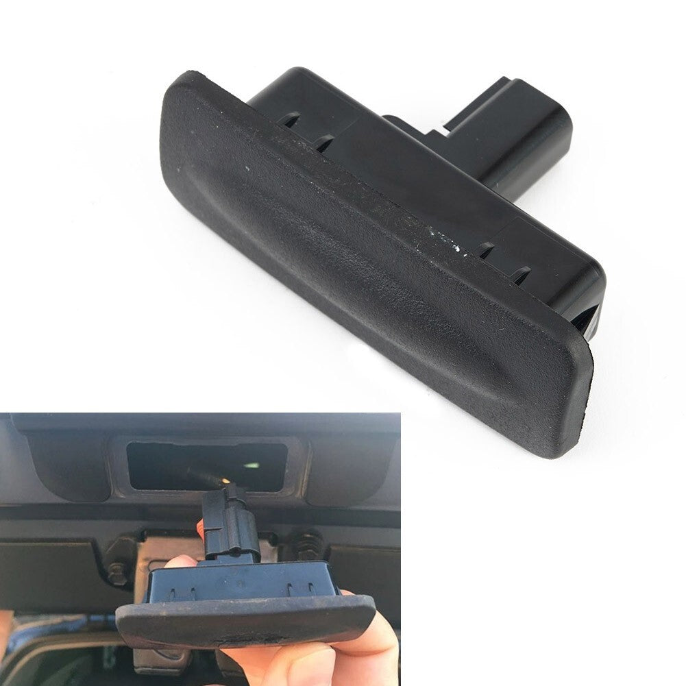 Modern tailgate release switch parts, plastic rear tailgate release