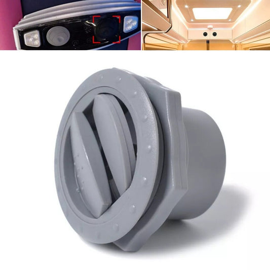 Universal Car Air Conditioning Outlet Black Round A/C Vent For RV Boat Bus Yacht