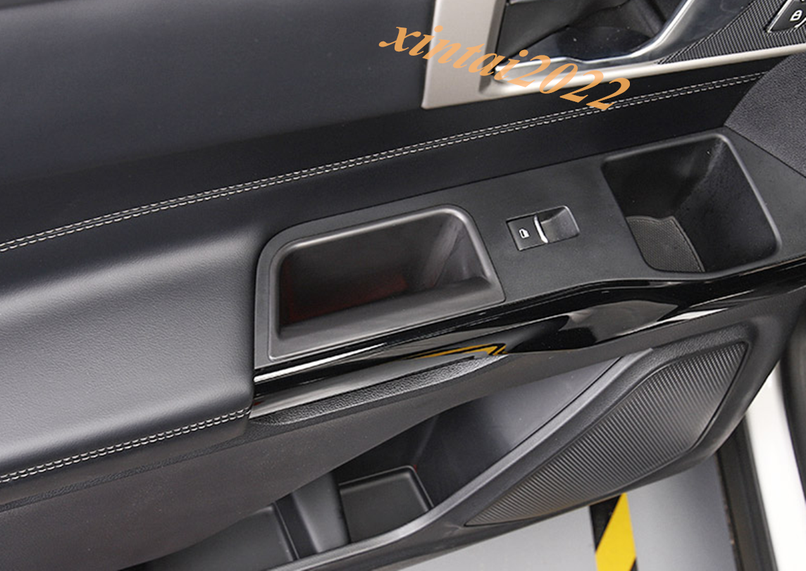 for Ford Explorer 2020-2023 Black Interior Door Armrest Organizer Storage Box
