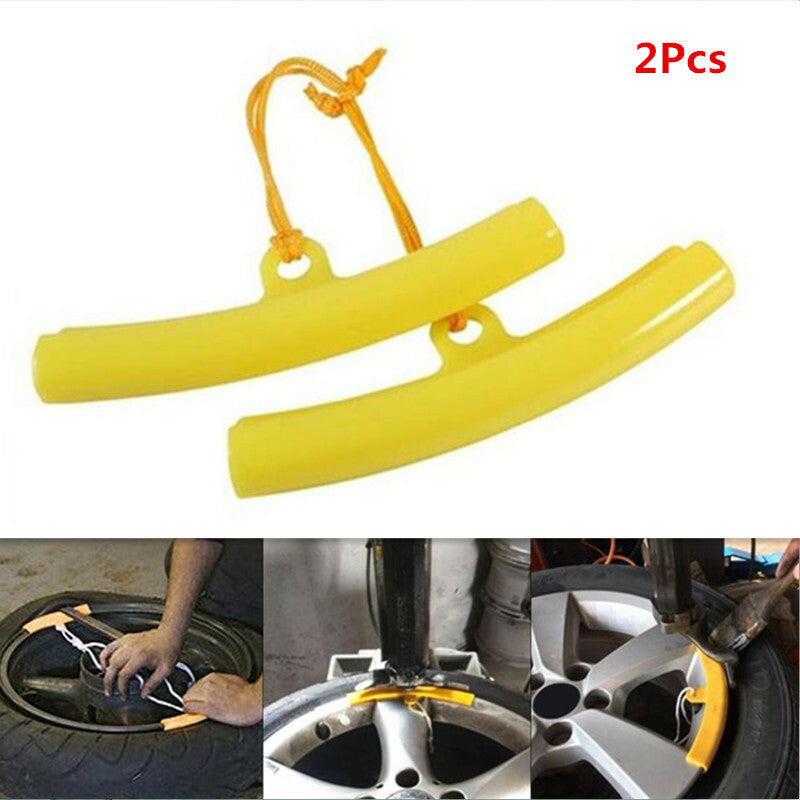 Motorcycle Tyre Wheel Changing Edge Savers Tire Changer Guard Rim Protector Pad