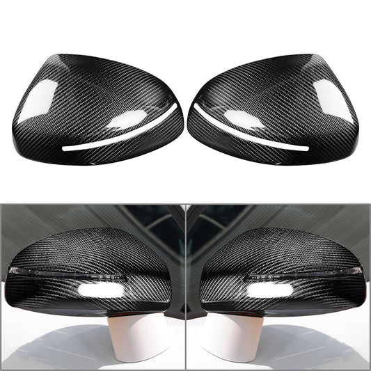 Rearview Door Mirror Cover Side Wing Mirror Protective Cap for Audi TT TTS TTRS