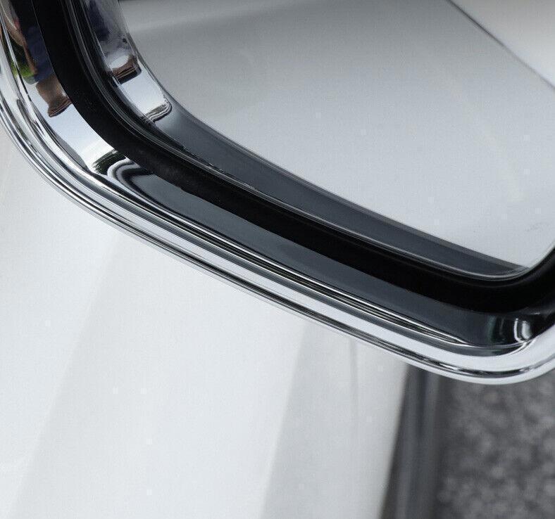2P Exterior Door Rear View Mirror Frame Trim for Nissan Sentra 2020-2023 Chrome