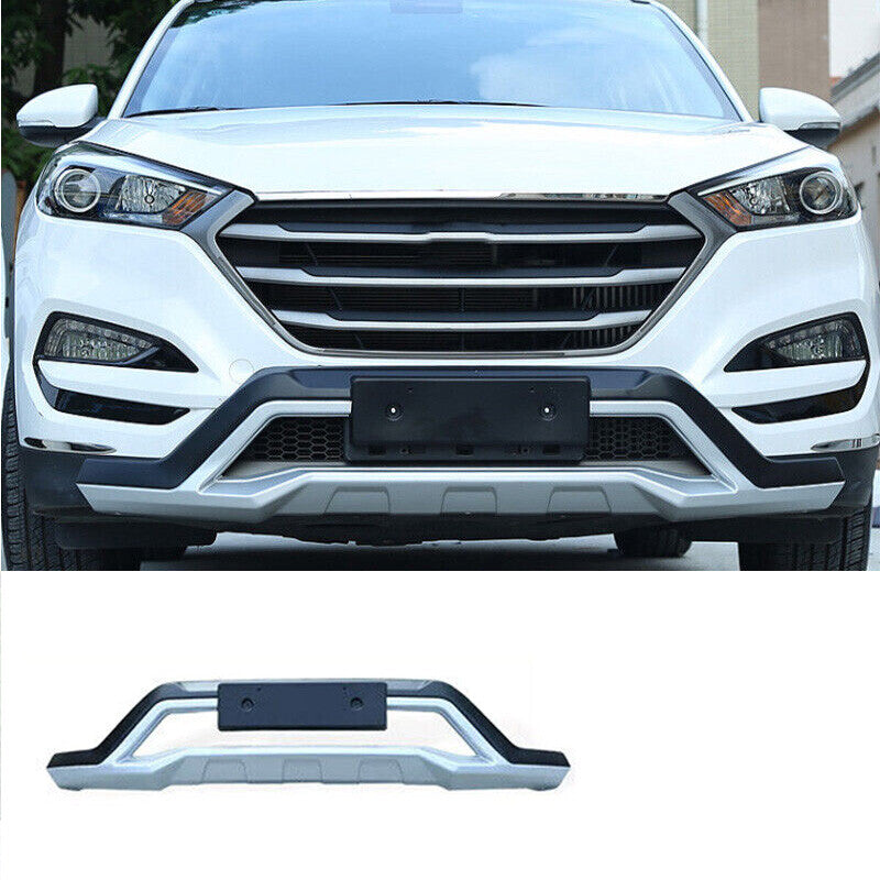 for Hyundai for Tucson 2016-2021 Style Silver Front Skid Plate Bumper Board Guard 1X