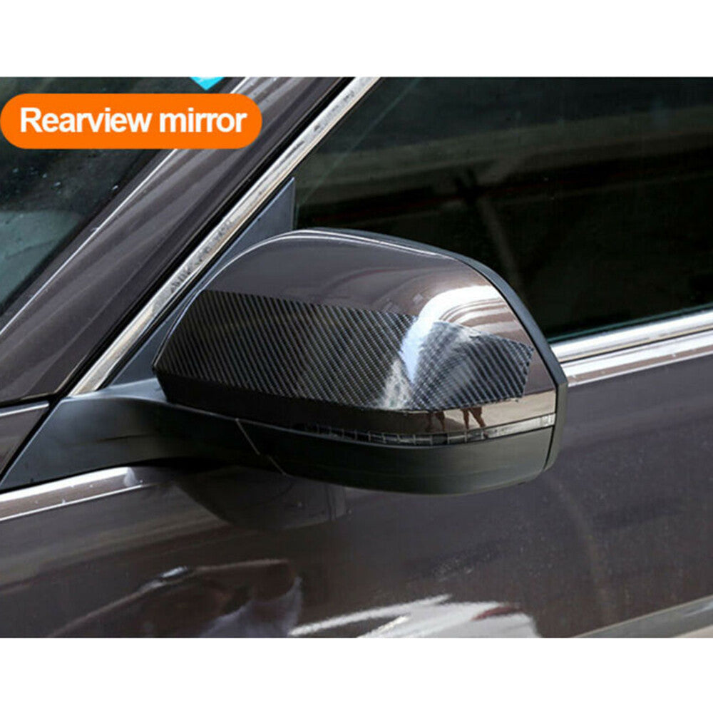 Carbon fiber stickers, fiber protective pads, wear covers, scratch-resistant strips, car door and body trim