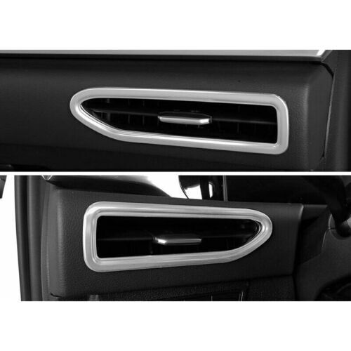 for Hyundai Sonata 2020-2023 Matte Silver Car Dashboard Side Air Vent Cover Trim