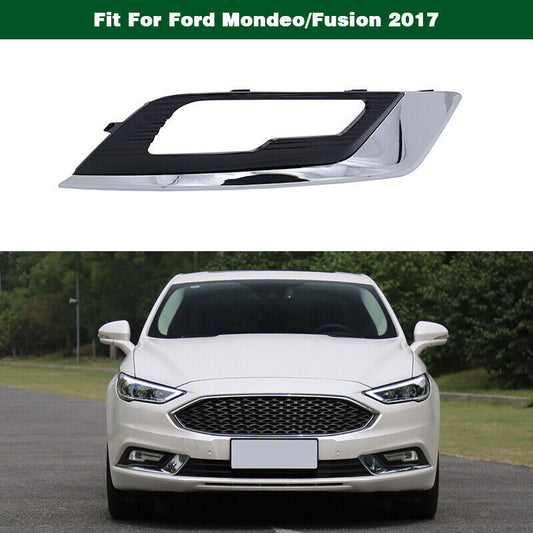 Chrome Trim Right Fog Light Lamp Cover Bezel Fit for Ford Mondeo/Fusion 2017 1X
