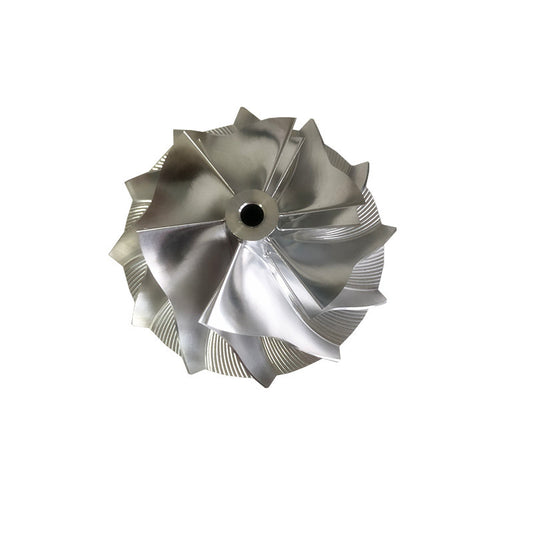 GT15-25 50.00/68.01 mm 6+6 Turbocharger blank/milled/aluminum 2618 compressor wheel