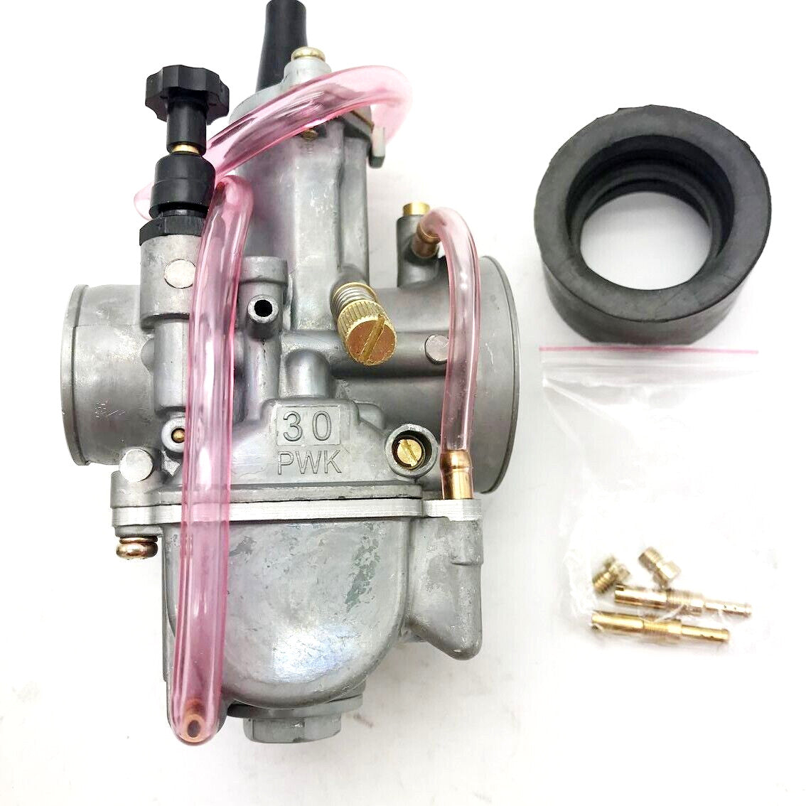 Carburetor 30mm PWK Flatslide Power Jet Carb for KOSO OKO 30 MOPED SCOOTER PIT