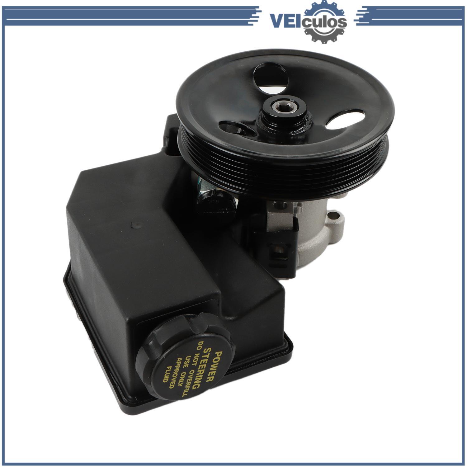 Power Steering Pump W/ Reservoir for Jeep Grand Cherokee 4.7L for Ram 1500 8.3L