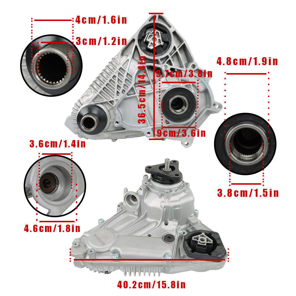 Transfer Case Assembly For 2012-2018 for BMW X3 X4 X5 X6 E70 E71 F15 F16 F25 ATC45L