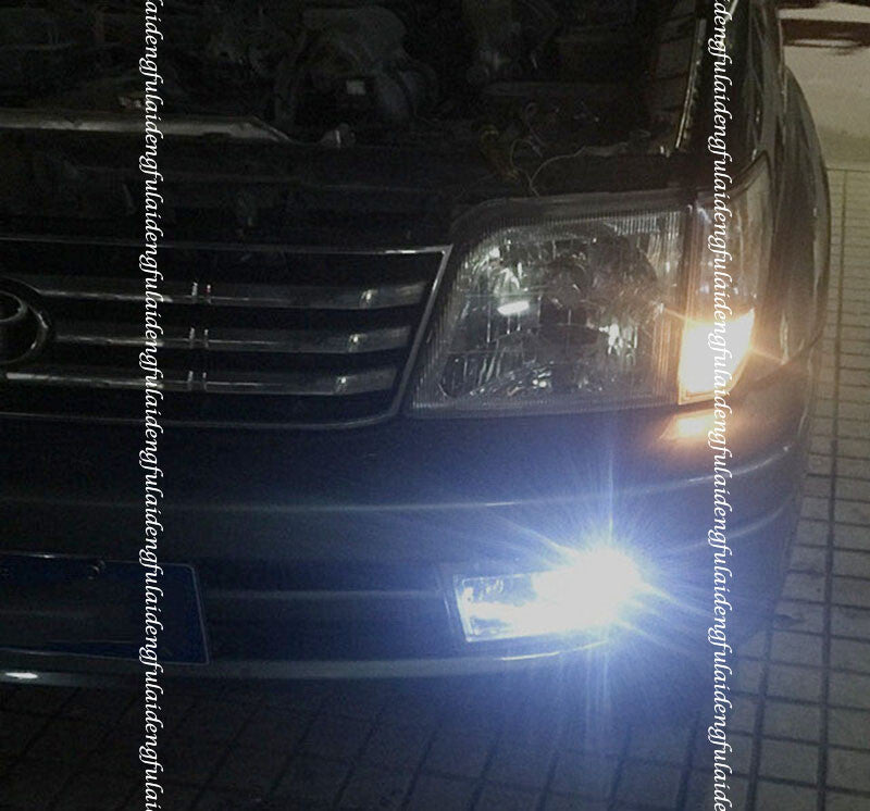 LED Lens DRL Front Bumper Lamp Fog Light for Toyota Prado LC90 3400 2700 1998-02