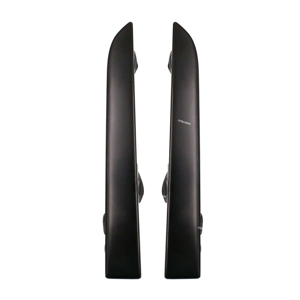 Left Right Bumper Grille Filler Set Black Fits for Toyota Tacoma 2001-2004