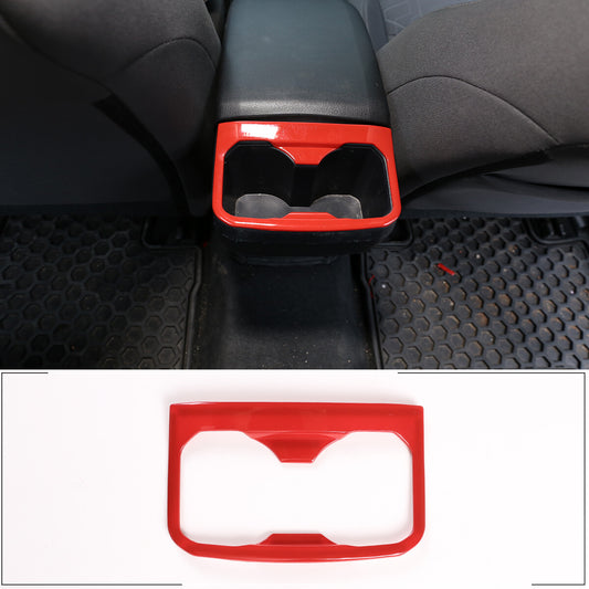 Carbon fiber center gear shift side trim for Toyota Tacoma 2011-2015